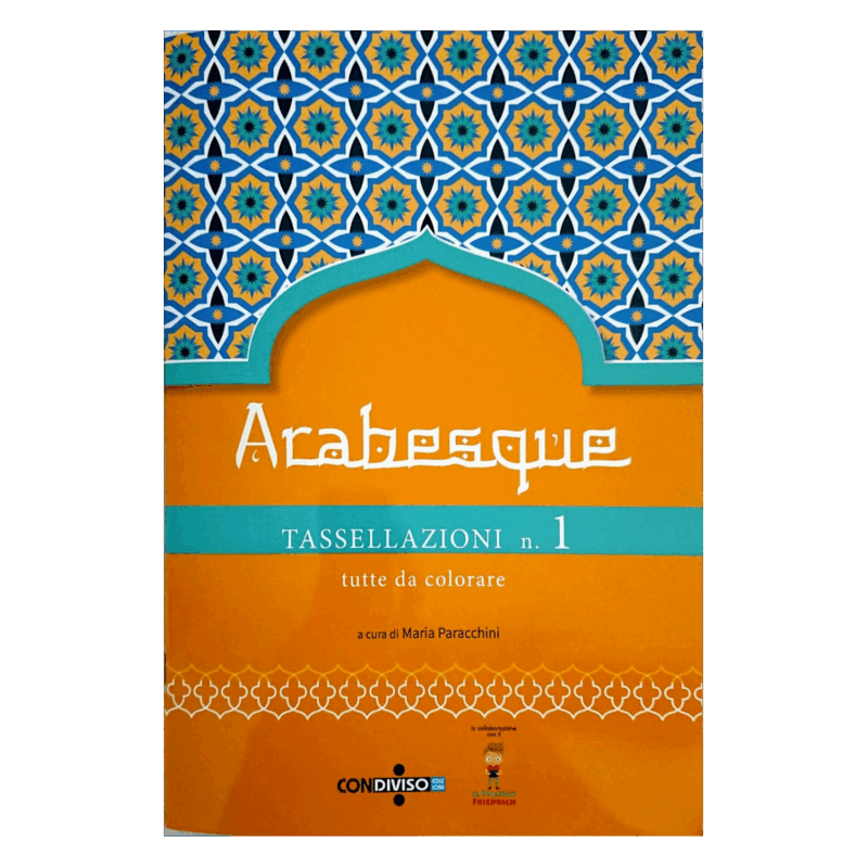 ARABESQUE - tassellazioni tutte da colorare n.1