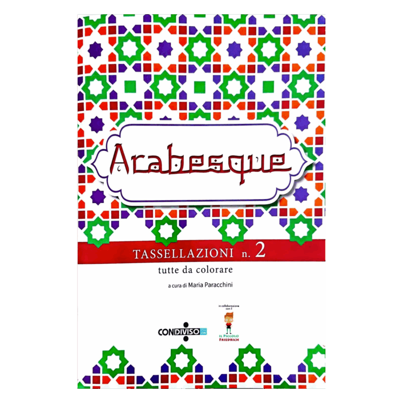 ARABESQUE - tassellazioni tutte da colorare n.2