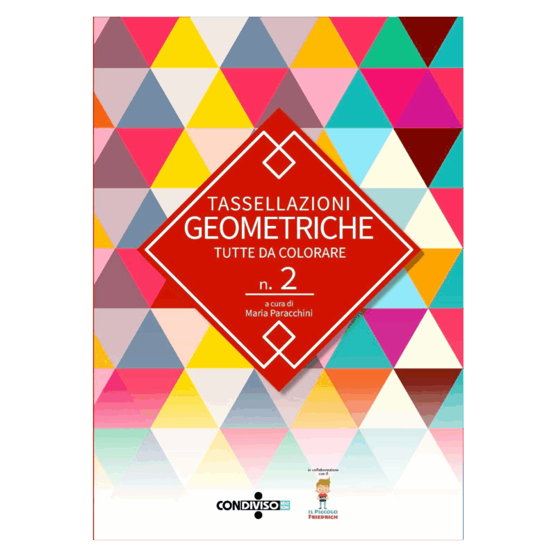 TASSELLAZIONI GEOMETRICHE - tutte da colorare n.2