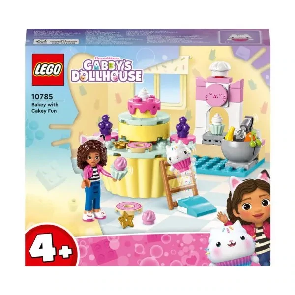 LEGO Gabby's Dollhouse 10785- Divertimento in Cucina con Dolcetto