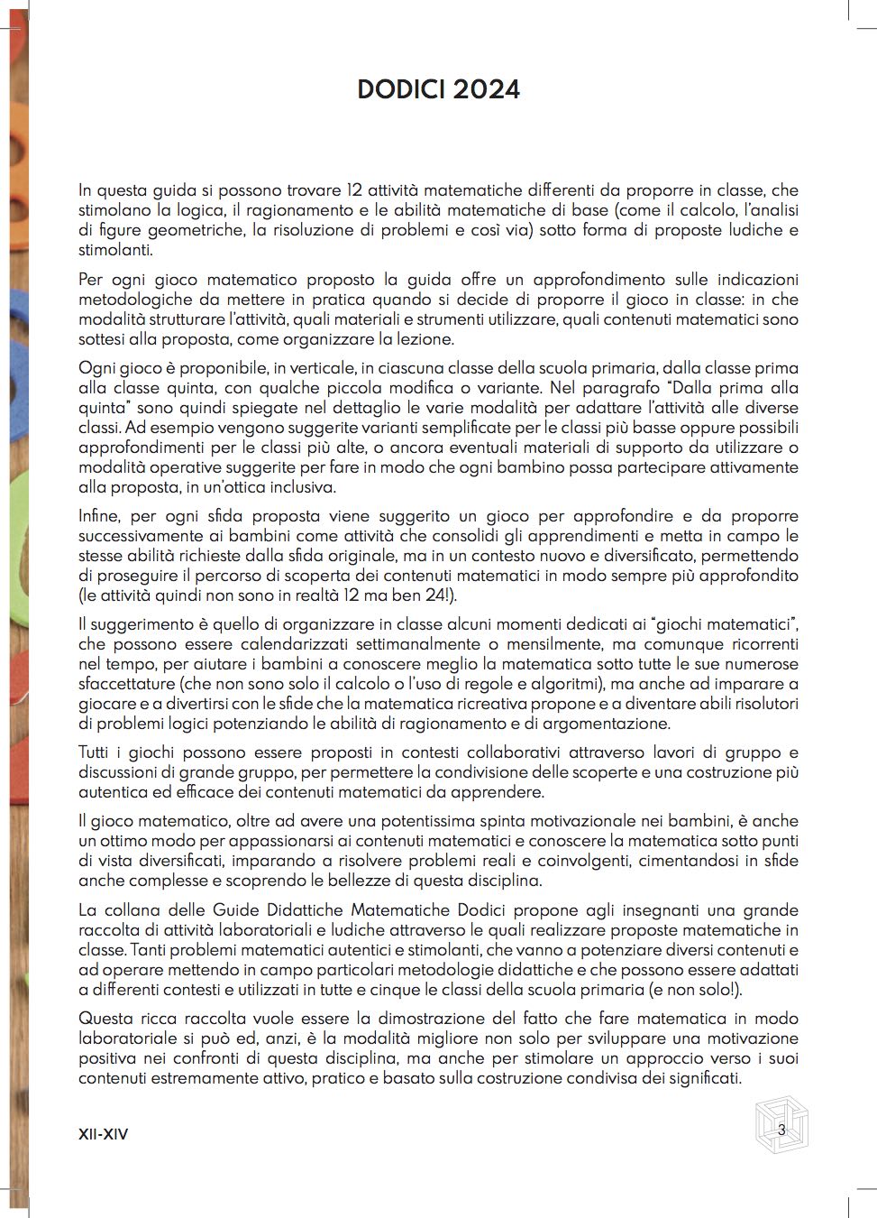 PACK 1+1: Guida didattica DODICI-24 + UN MATECALENDARIO 2024 - immagine 9