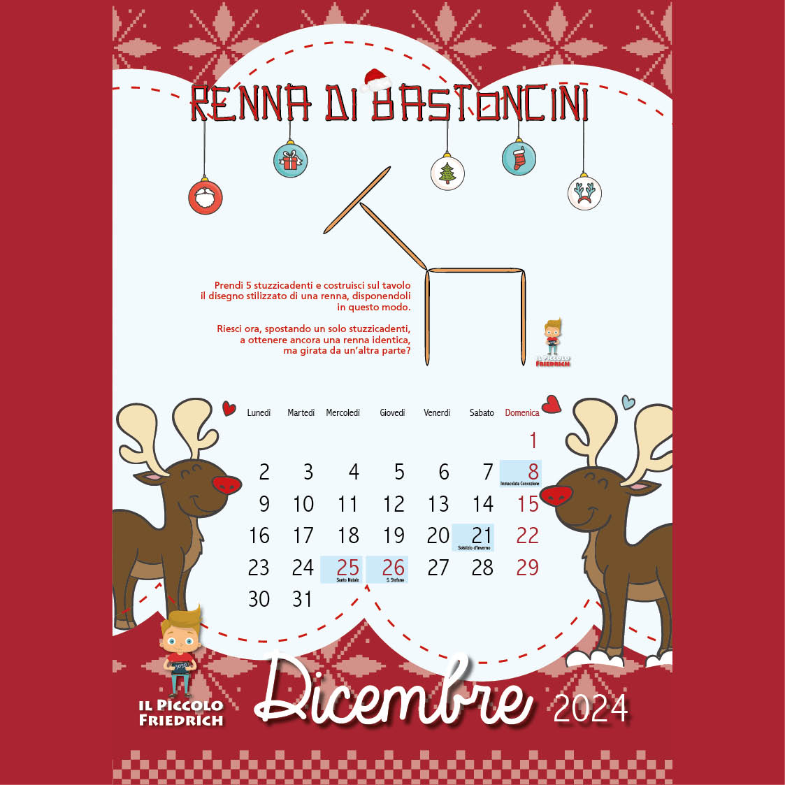 PACK 1+1: Guida didattica DODICI-24 + UN MATECALENDARIO 2024 - immagine 24