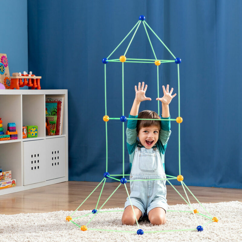 Kit di costruzione con astine e palline gigante - immagine 2